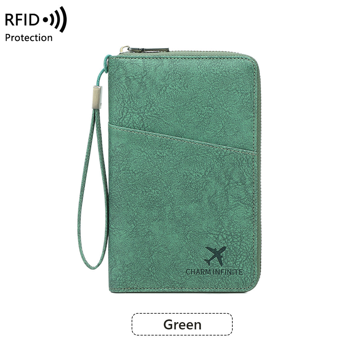 Family Passport Storage Simple Large Capacity Credit Ladies Wallet