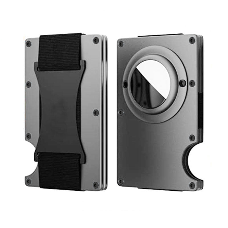 Tracker Metal Aluminum Alloy Carbon Fiber Card Holder