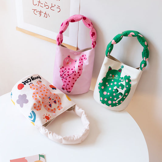 Spring Portable Underarm Female Versatile Lunch Bags