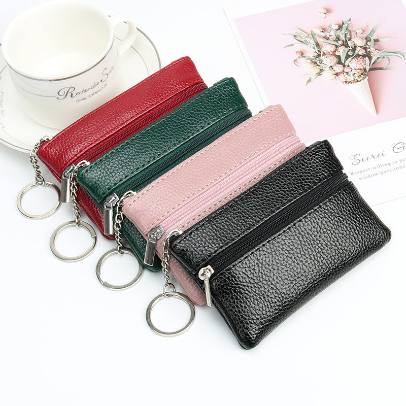 Women's Korean Mini Fashion Thin Short Coin Purses