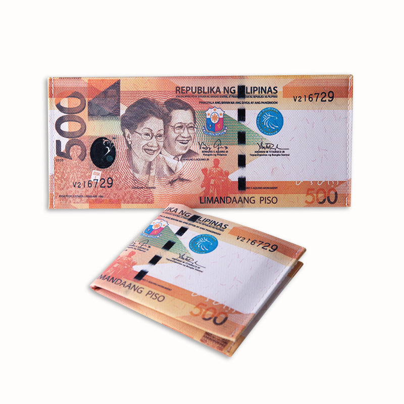 Men's Creative Dollar Printing Various Countries Pattern Men's Wallet
