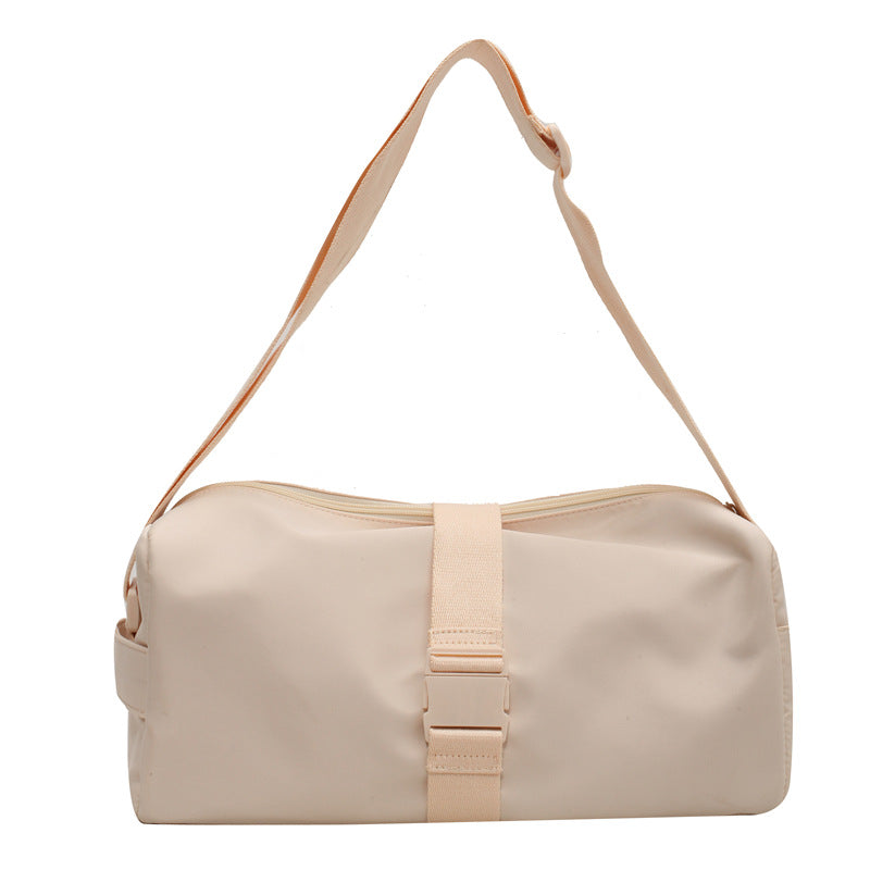Toast Nylon Large Capacity Style Broadband Crossbody Bags
