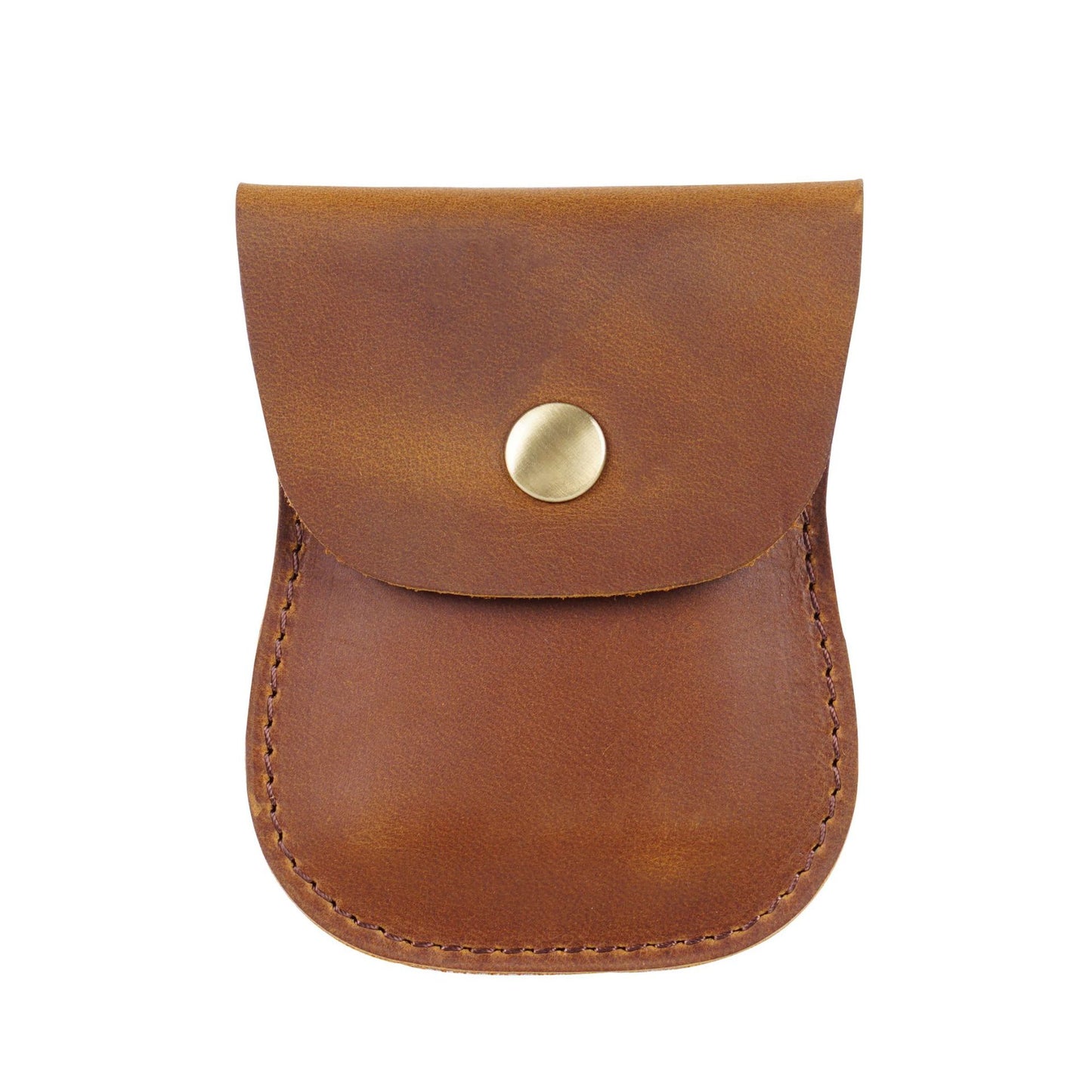 Horse Leather Creative Retro Cowhide Clamp Card Holder