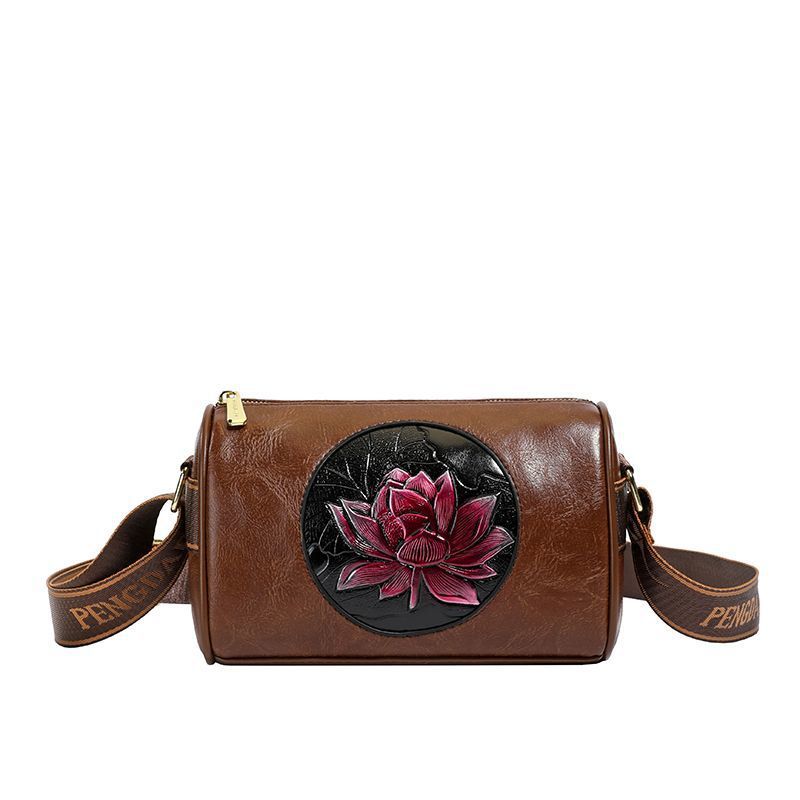 Women's High-grade Mobile Artistic Chinese Style Mummy Women's Messenger Bag