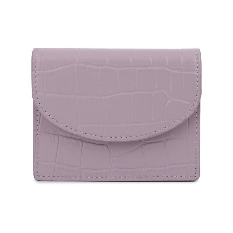 Unique Women's Crocodile Pattern Design Business Card Holder