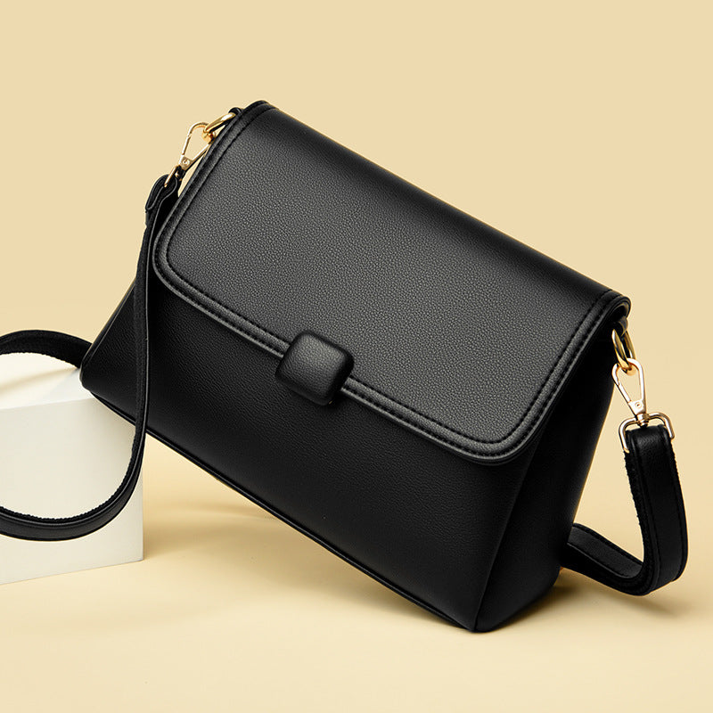 Versatile Classy Mom Fashion Advanced Texture Women's Messenger Bag