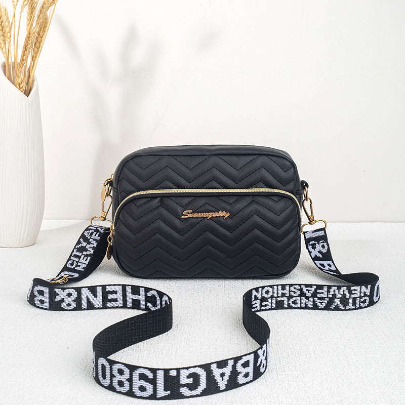 Women's Wave Embroidered Pouch Fashion For Shoulder Bags