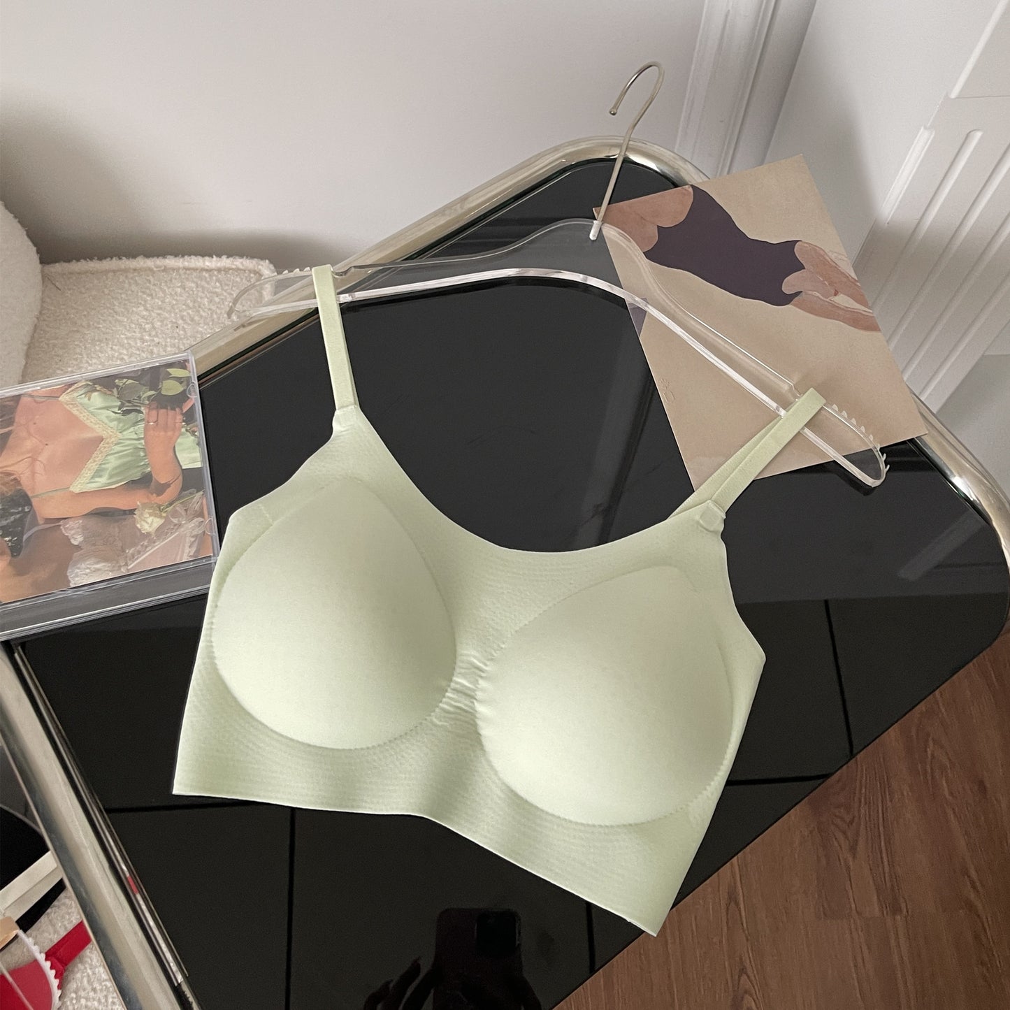 Washable Full Fixed Comfortable Side Drawing Everyday Bras