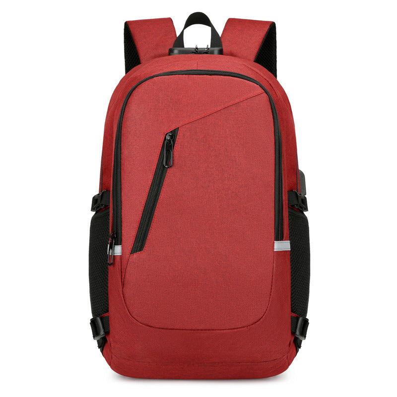 Men's Computer Business Charging Man Pair Backpacks
