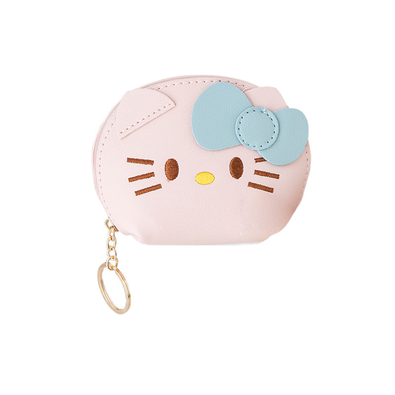 Women's Mini Zipper Storage Convenient Cartoon Coin Purses