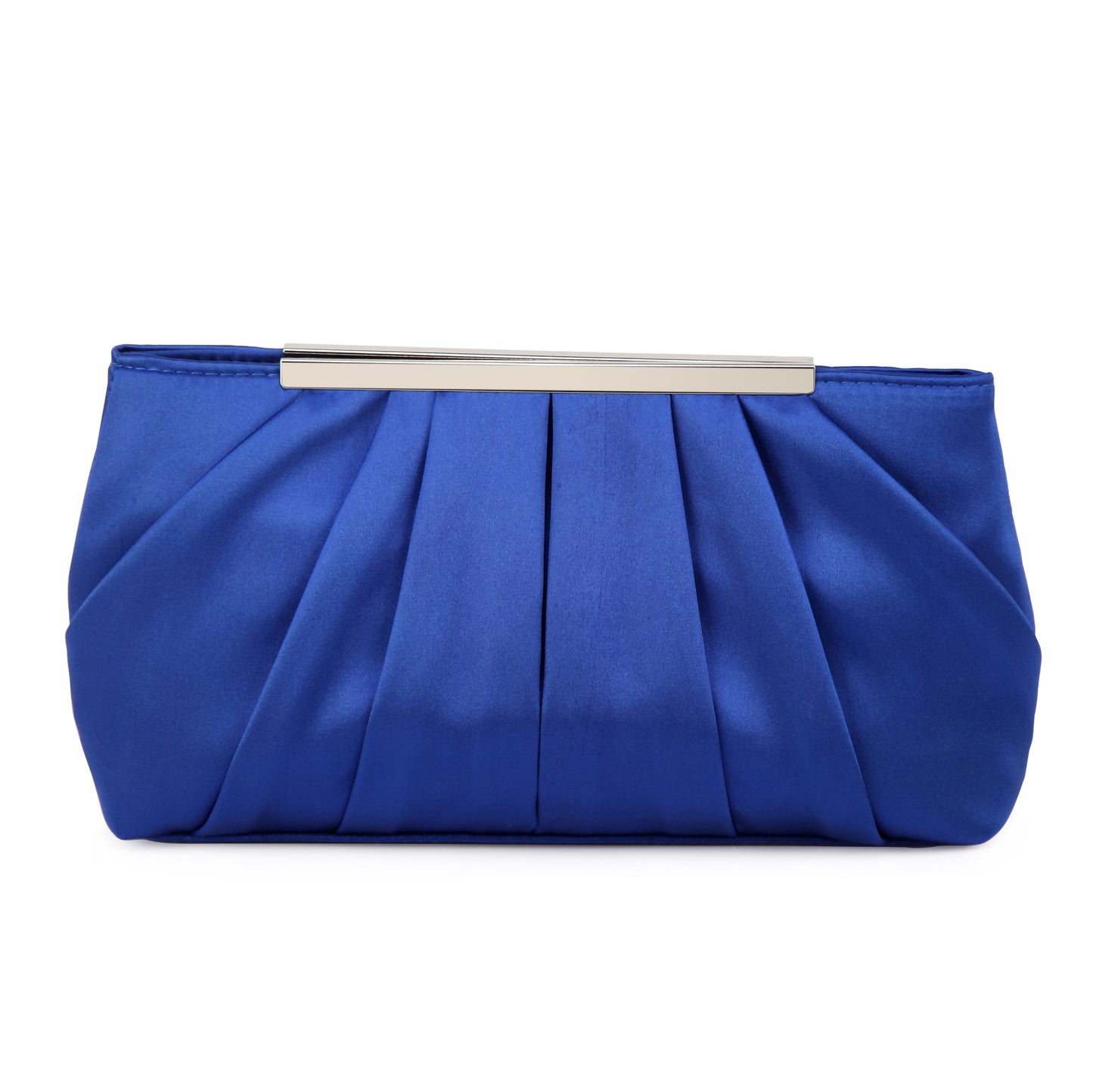 Graceful Slouchy Unique Pleated Satin Dinner Handbags
