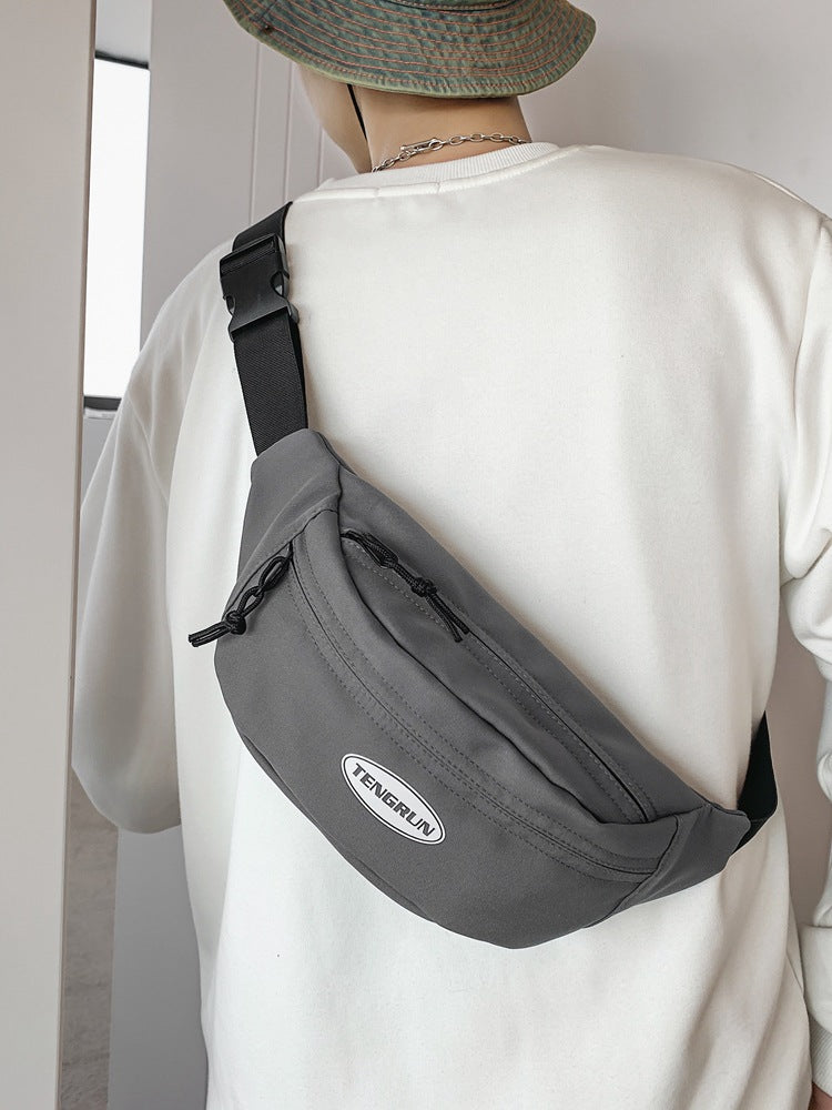 Women's & Men's & Mobile Trendy Style Simple Lightweight Men's Chest Bags