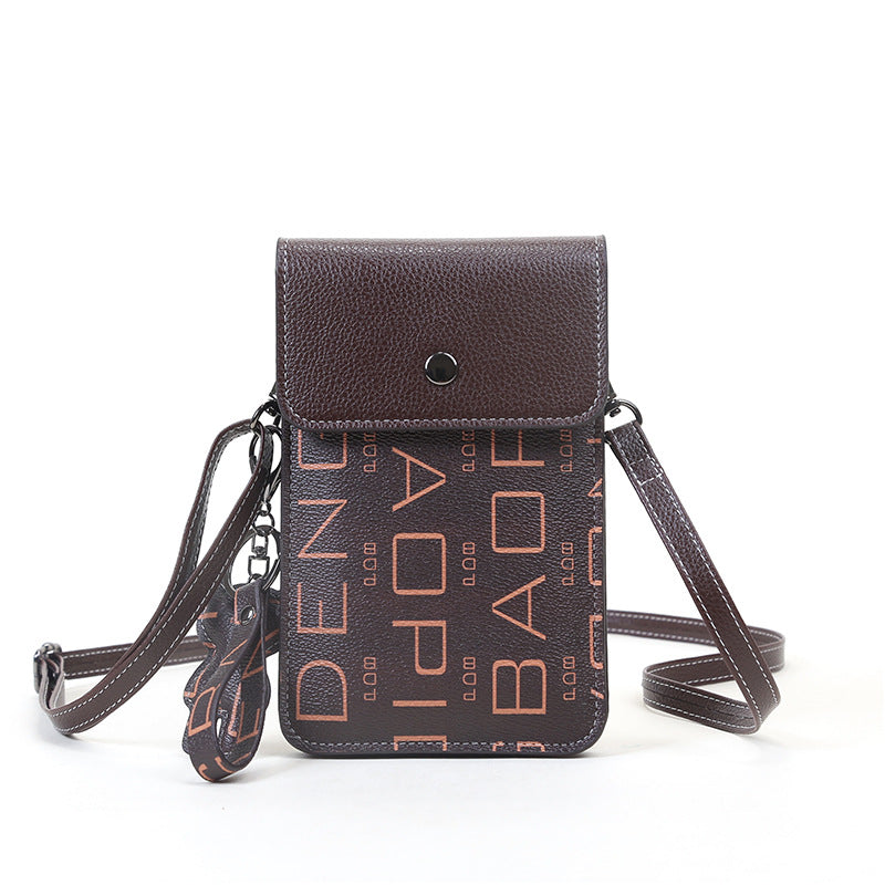 Mini Female Bear Pattern Change Packet Phone Bags