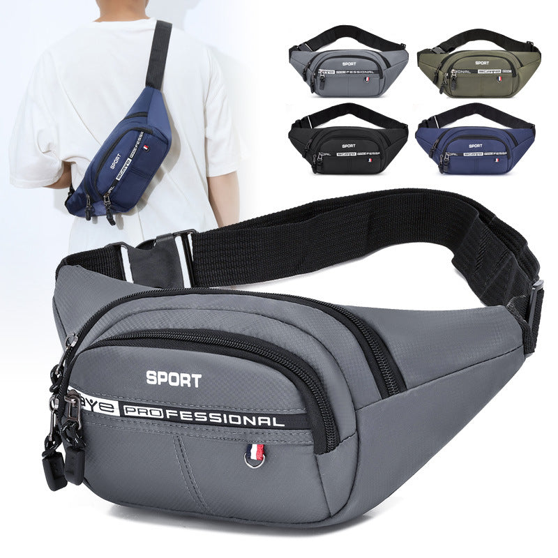 Men's Leisure Business Cashier Waterproof Mobile Men's Waist Packs