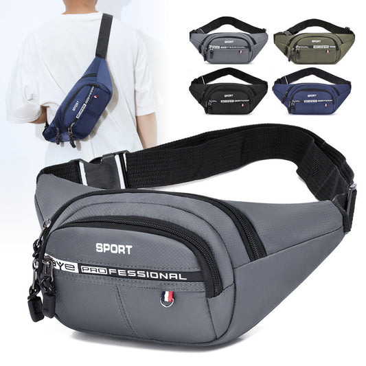 Men's Leisure Business Cashier Waterproof Mobile Men's Waist Packs