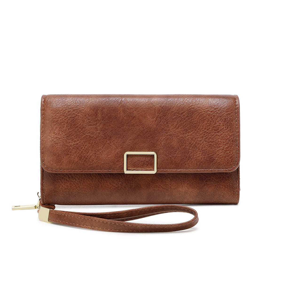 Classic Unique Women's Retro Portable Long Handbags