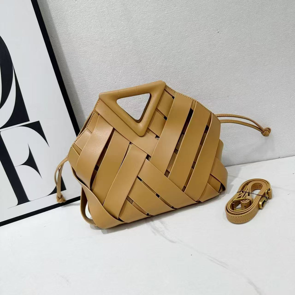 Women's Vegetable Basket Fashion Woven Large Capacity Portable Bags