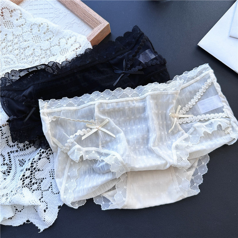 Women's Jin Sea Salt Cute Sexy Inspirational Ice Silk Panties