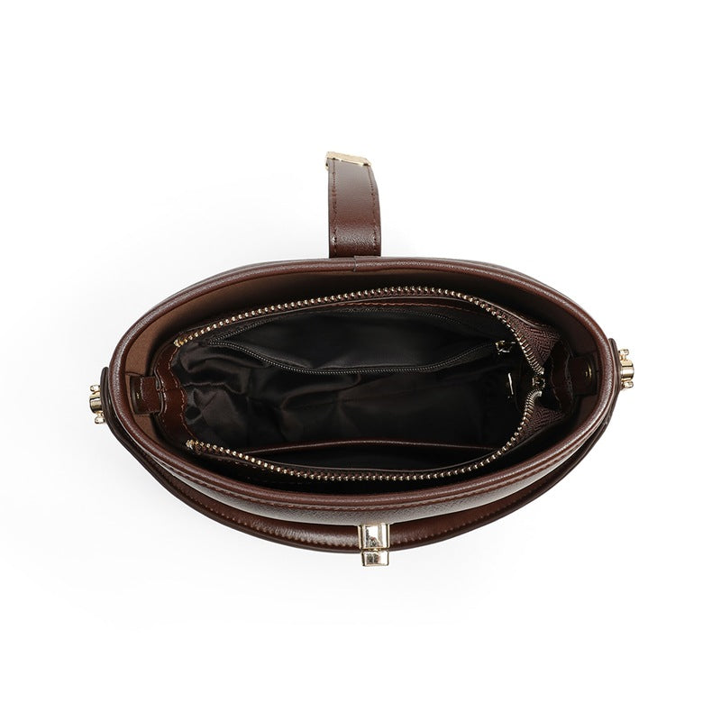 Women's Summer Genuine Leather Retro Commuter Handbags