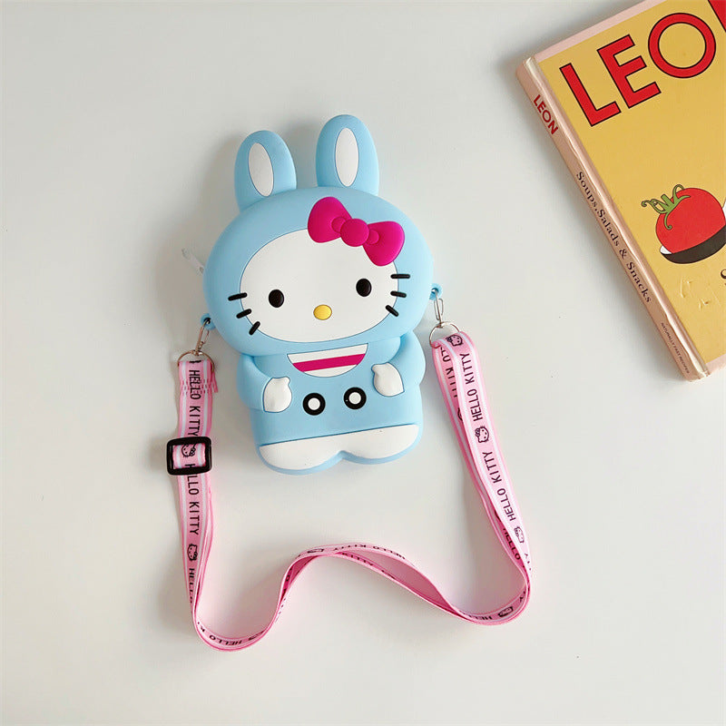 Stall Cartoon Silicone Soft Western Style Backpacks