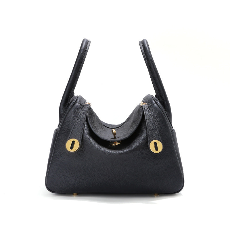 Women's First Layer Cowhide Lindi Underarm Leather Women's Shoulder Bag