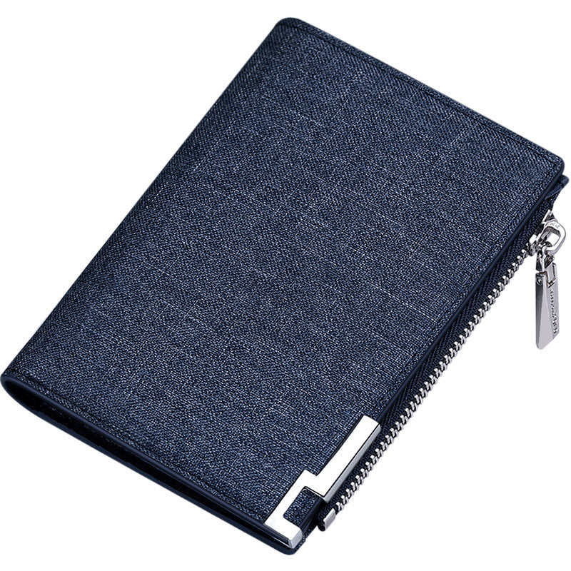 Men's Emperor Paul Short Canvas Green Trend Men's Wallet