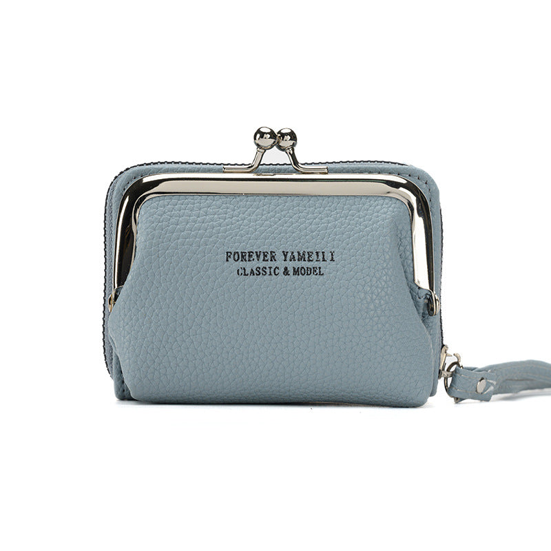 Women's Simple Short Thin Cute Niche Coin Purses