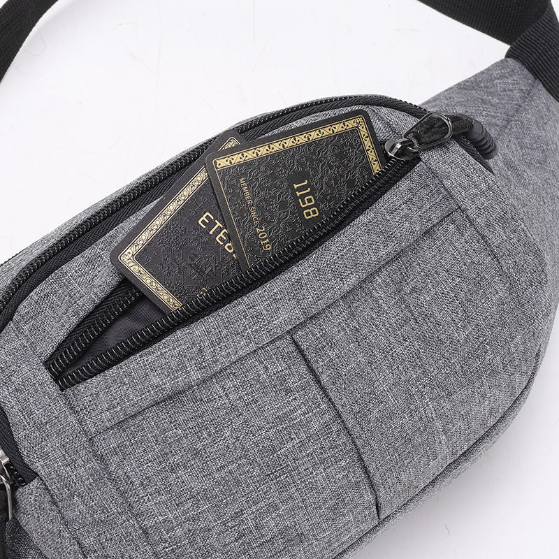 Unique Men's New Korean Style Fashionable Men's Waist Packs