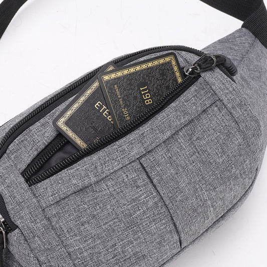 Unique Men's New Korean Style Fashionable Men's Waist Packs