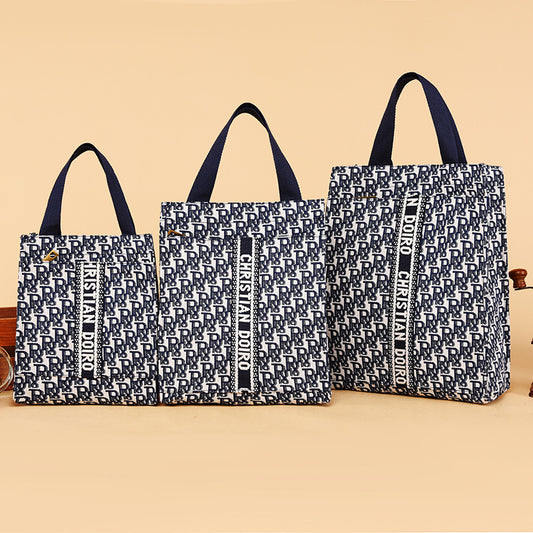 Style Lunch Box Family Meal Canvas Handbags