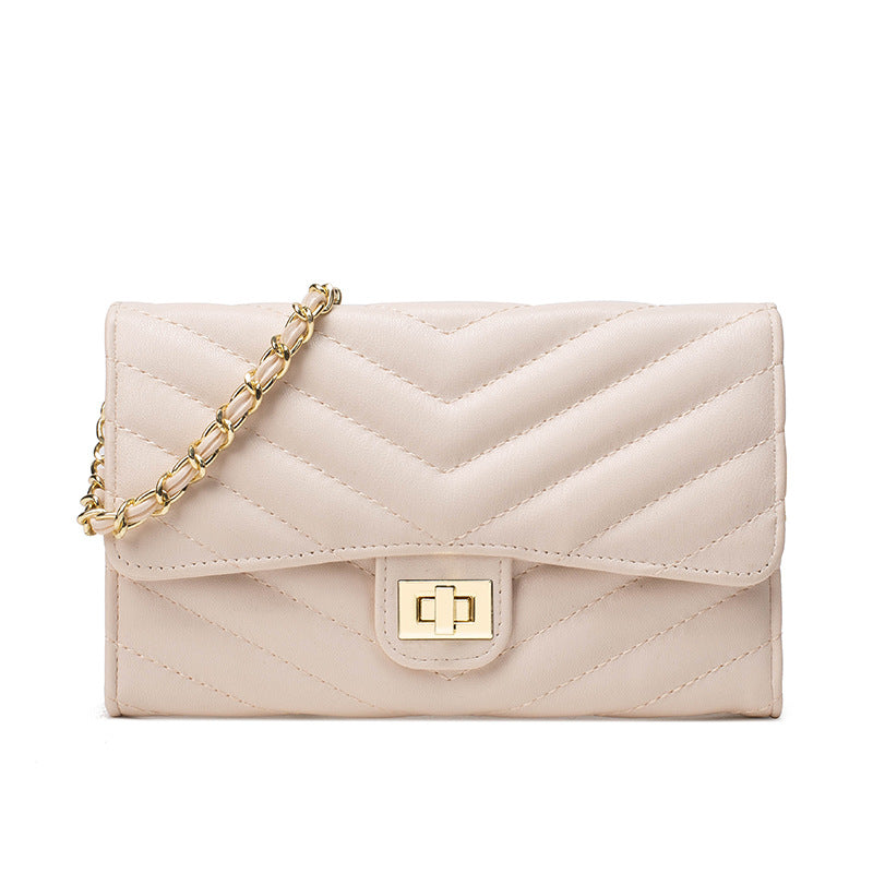 Women's High-grade Classic Style Chain Large Capacity Phone Bags