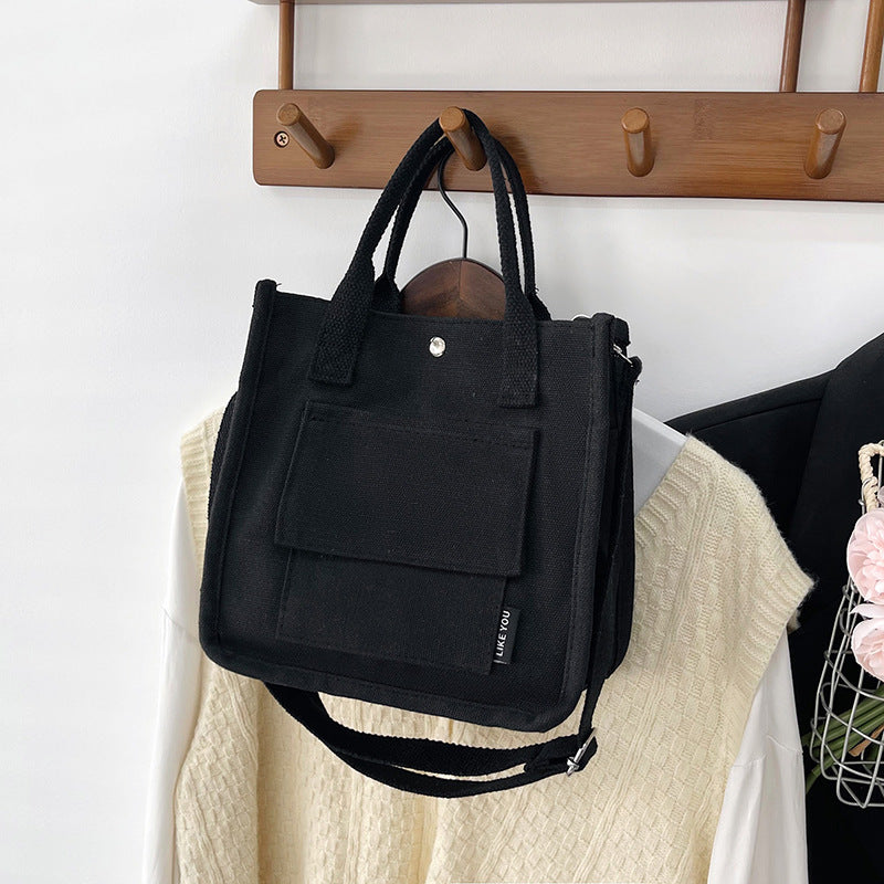 Women's Homemade Thickened Stylish Lunch Box Simple Women's Messenger Bag