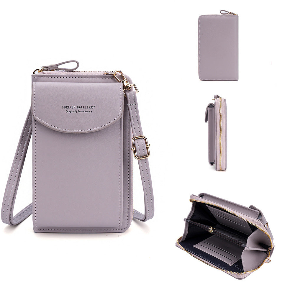 New Women's Mobile Korean Style Short Ladies Wallet