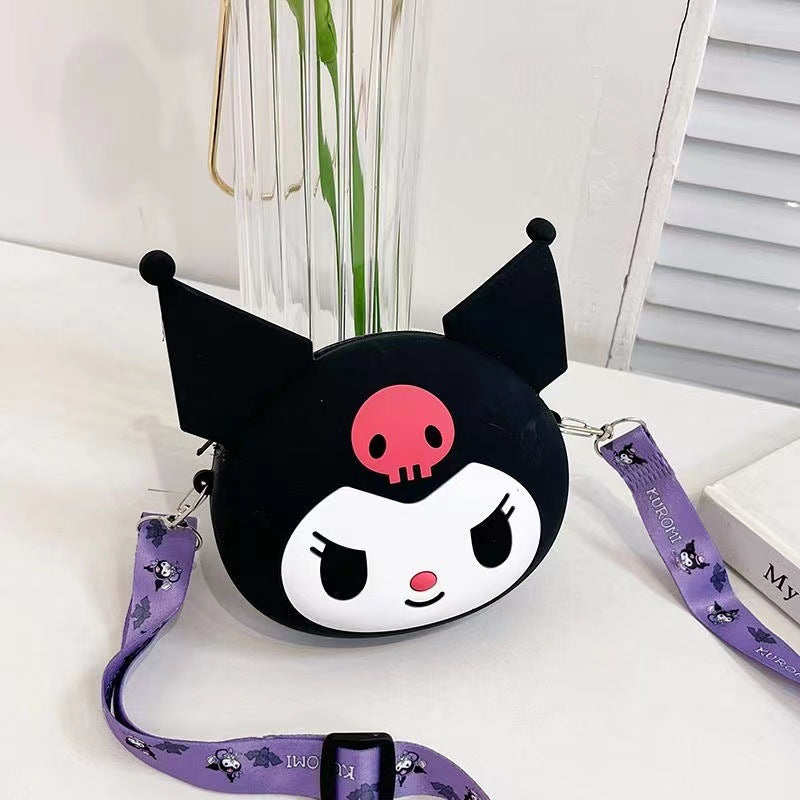 Stall Cartoon Silicone Soft Western Style Backpacks