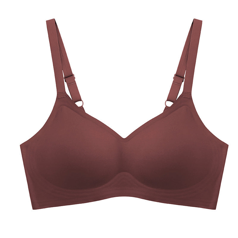 Underwear Ladies Latex Push Up Summer Thin Adjustable Bras