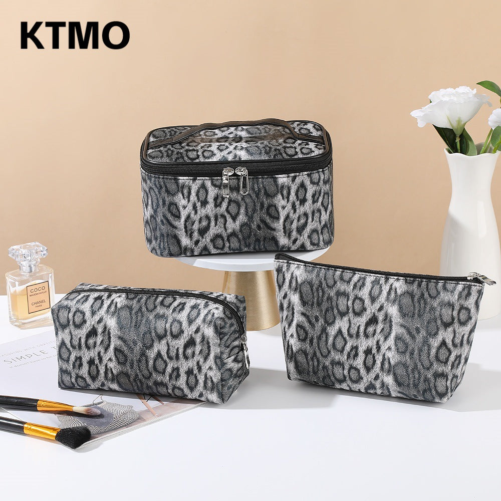Portable Large Capacity Wash Stylish Versatile Makeup Bag