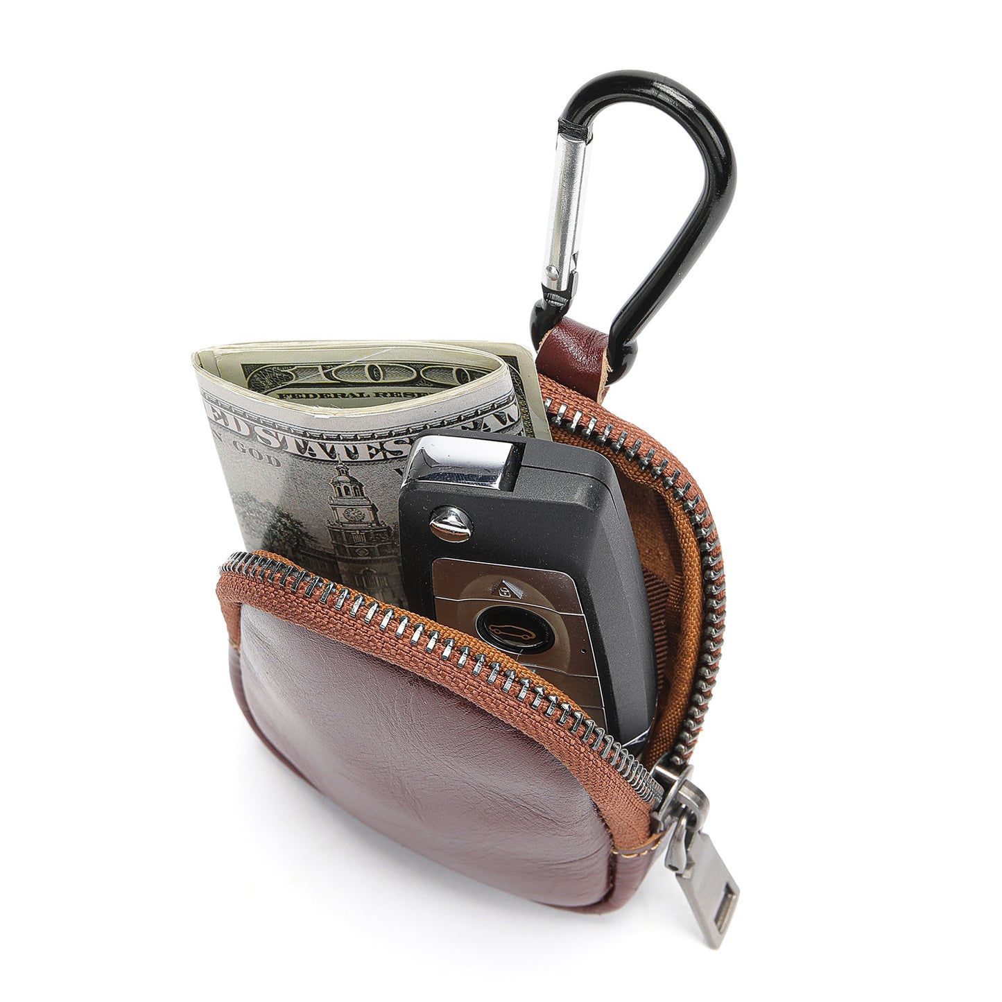 Creative Cow Leather Genuine Waterproof Simple Men's Wallets