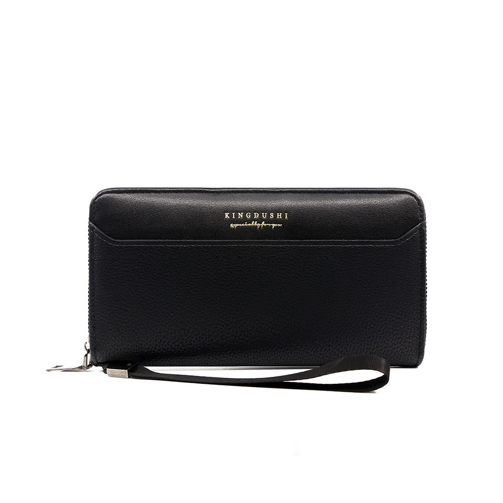 Men's Korean Style Fashion Long Single Pull Chain Men's Wallet