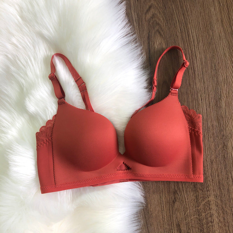 Small Chest Push-up Thin Underwear Female Everyday Bras