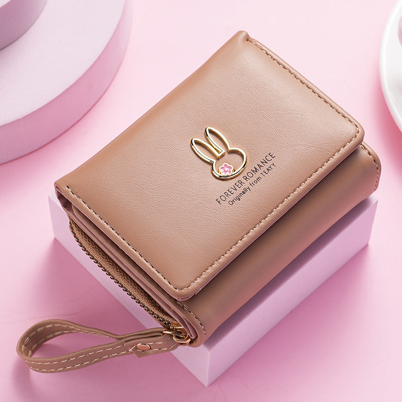 Pretty Classic Stylish Multifunctional Textured College Ladies Wallet