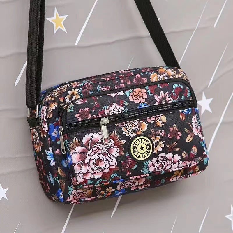 Women's Floral Cloth Stall Night Market Large Crossbody Bags