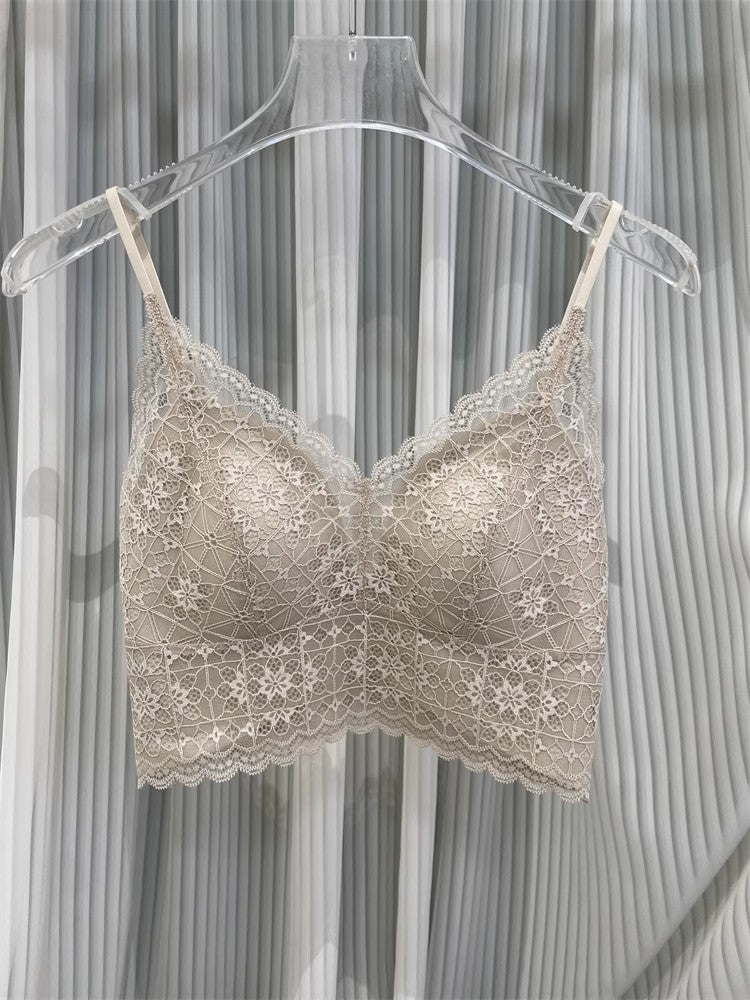 Sling Traceless Ventilation Comfortable Push Up Vest Summer Lingerie Sets