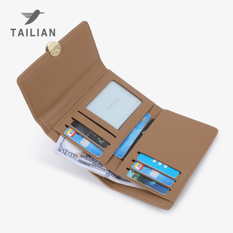 Trendy Women's Innovative Clover Vintage High-grade Ladies Wallets