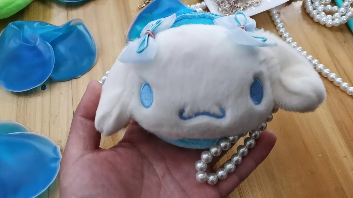 Children's Pendant Plush Creative Mini Clow Storage Coin Purses