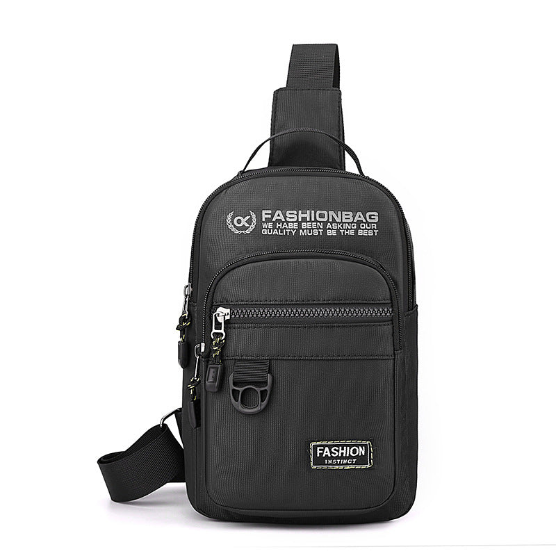 Men's Elegant Classy Oxford Cloth Waterproof Men's Chest Bags