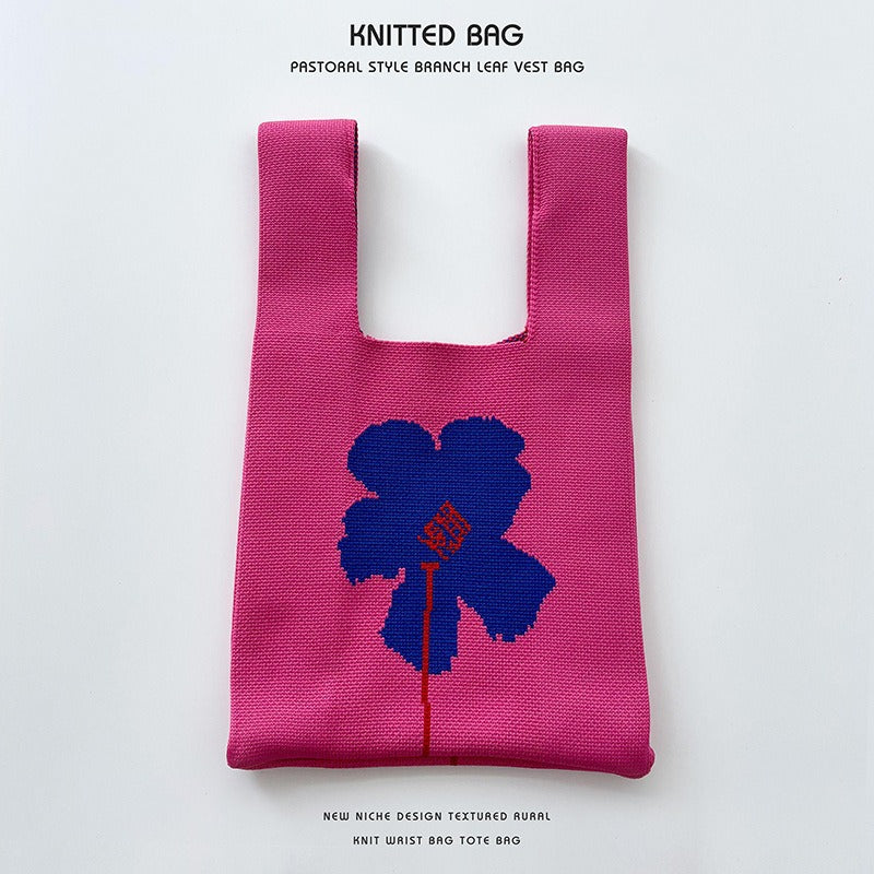 Series Knitted Versatile Large Capacity Commuter Holiday Bags
