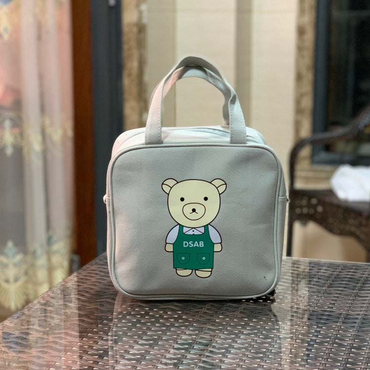 Style Cute Large Capacity Lunch Box Handbags