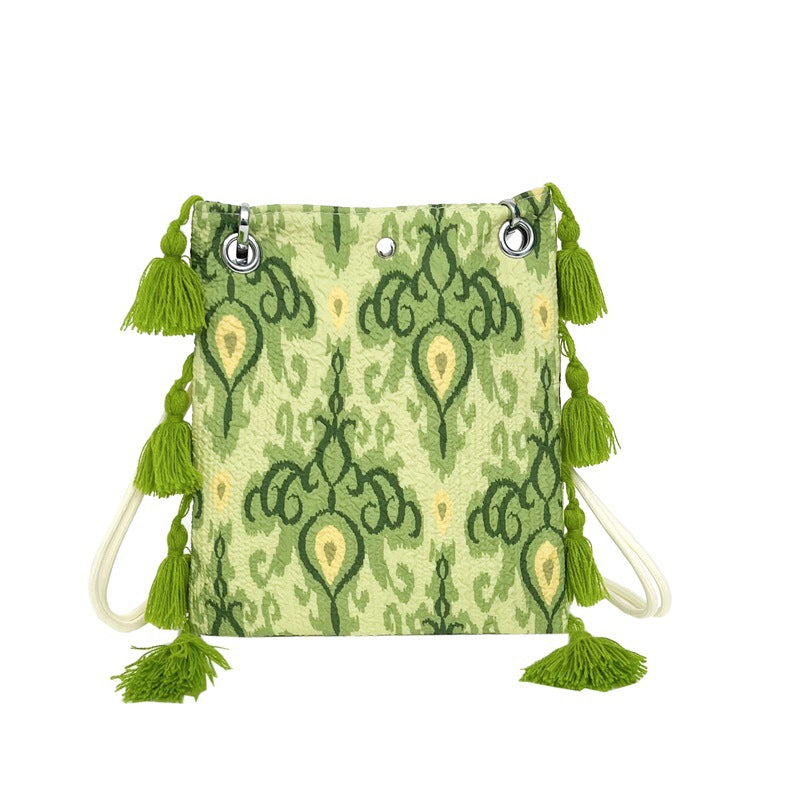 Aides Pattern Mobile Element Personality Art Ethnic Women's Messenger Bag