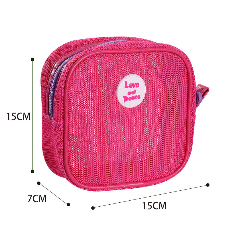 Mesh Wash Convenient Storage Beach Portable Makeup Bag