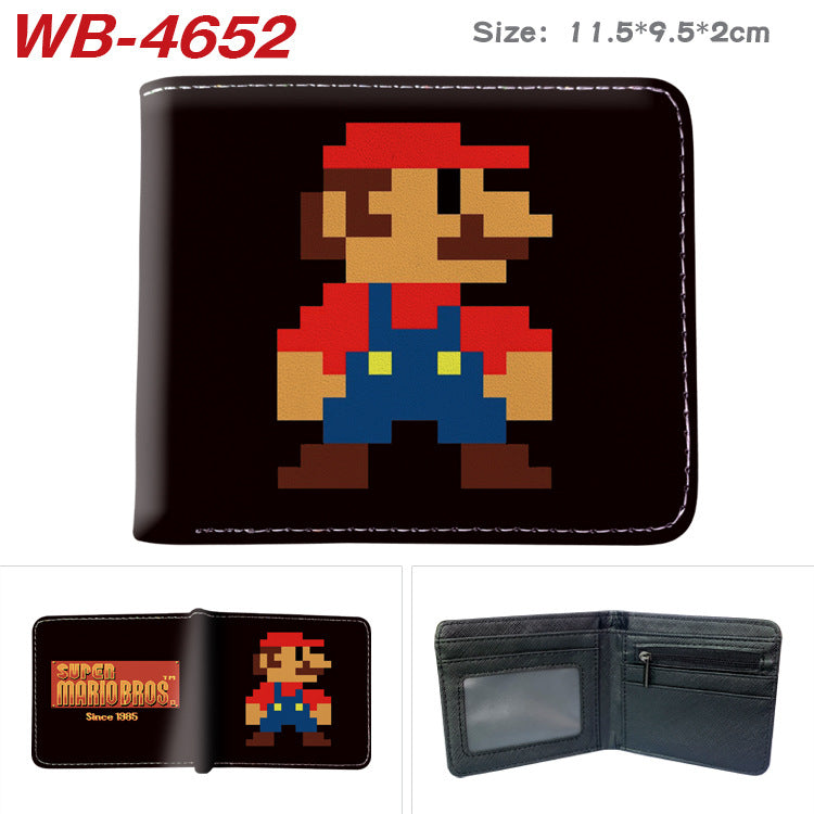 Women's & Men's & World Surrounding The Game Printing Short Men's Wallets